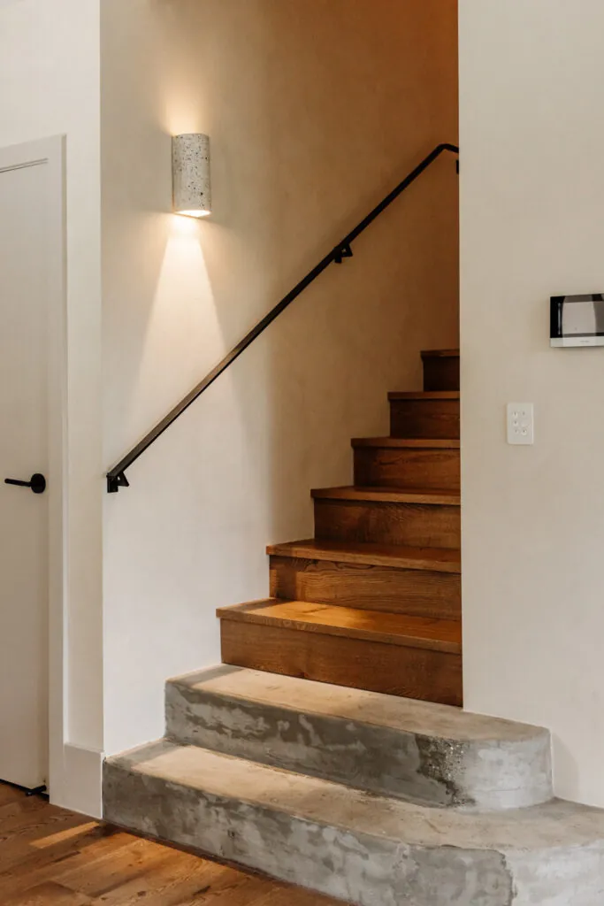 Stairwell 15 Arkana close custom new build by Walkom Constructions