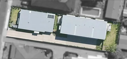 Aerial view Margaret home design, custom new home build by Walkom Constructions